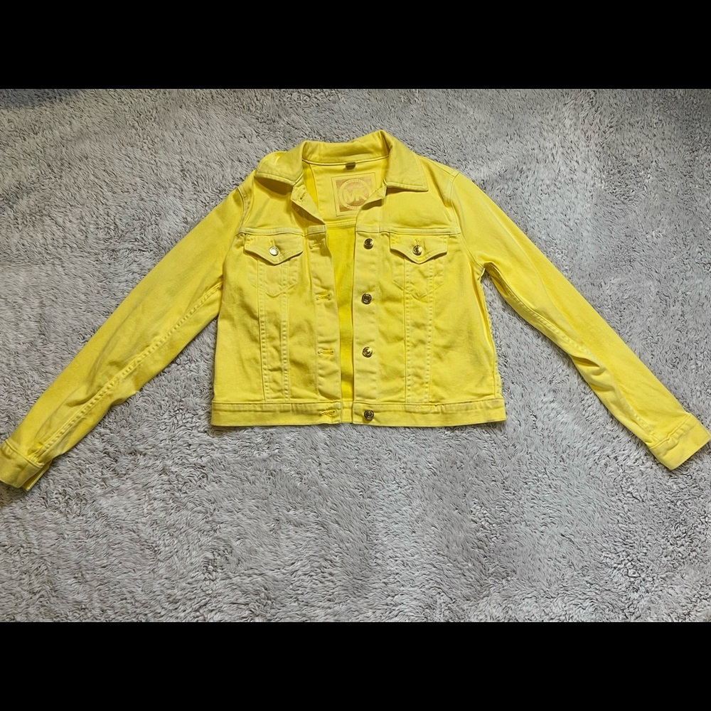 Flap Pocket Button Front Denim Jacket